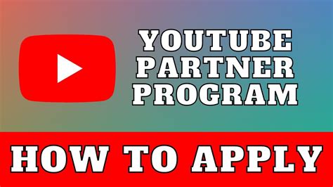 youtube partner program not working.